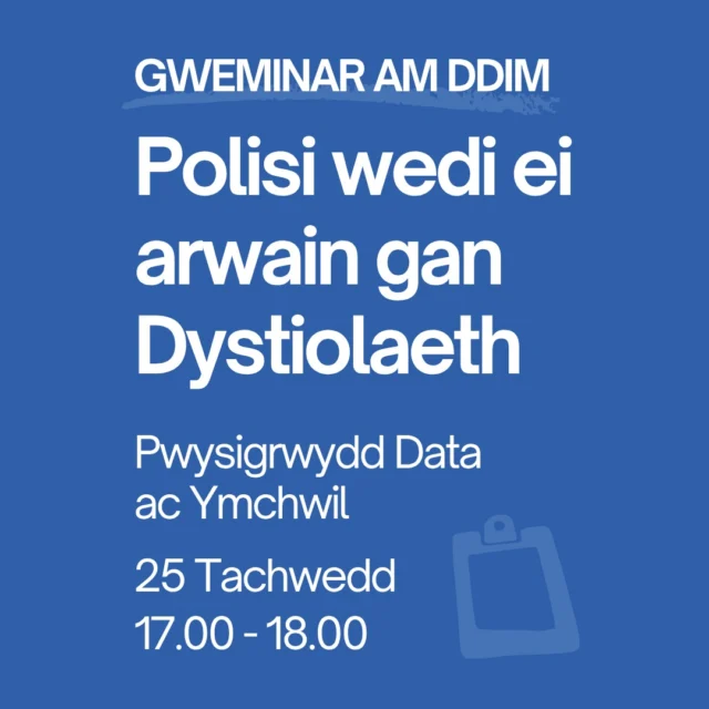 🌍 Pam mae data amgylcheddol yn bwysig? Ymunwch â’n gweminar i archwilio sut mae ymchwil a data yn ffurfio polisi amgylcheddol – a sut y gallwch CHI fod yn rhan o’r ateb. Polisi wedi ei Arwain gan Dystiolaeth 🗓️ Dyddiad: Dydd Mawrth 25 Tachwedd ⏰ Amser: 17.00-18.00 ££ RHAD AC AM DDIM Peidiwch â cholli’r cyfle! Cliciwch ar y ddolen yn ein bywgraffiad i gadw lle. -------🌍 Why does environmental data matter? Join our upcoming webinar to explore how research and data shape environmental policy - and how YOU can be part of the solution. Evidence-led Policy 🗓️ Date: Tuesday 25 November ⏰ Time: 17.00-18.00 ££ COMPLETELY FREE Don’t miss out! Click the link in our bio to book your spot.