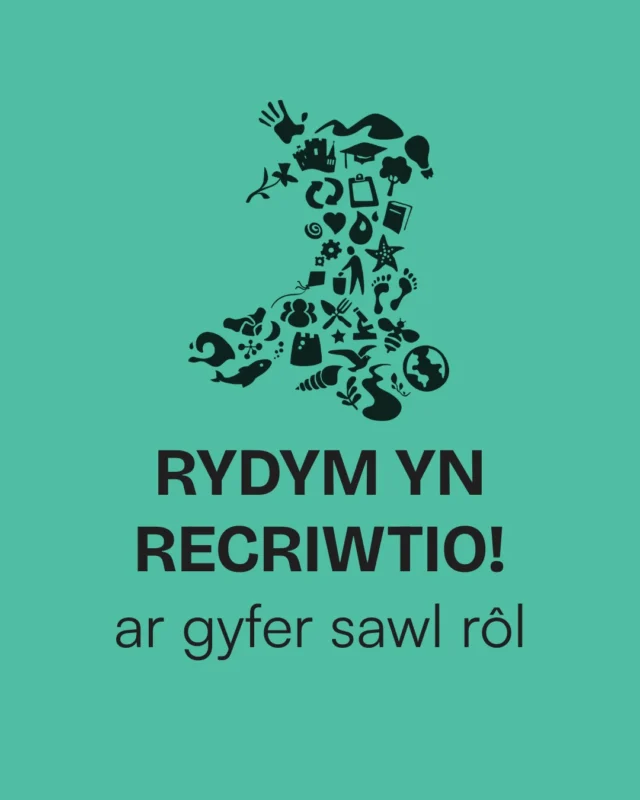 Rydym yn recriwtio! Rydym yn chwilio am bobl angerddol i ymuno â’n tîm mewn amrywiaeth o rolau cyffrous: Swyddog Eco-Tots Swyddog Cyfathrebu Cymunedol Swyddog Caffael a Gweinyddu Swyddog Addysg – De-ddwyrain Cymru Swyddog Addysg – Ceredigion a Phowys 💻 Oriau hyblyg | 🏡 Gweithio gartref | 💙 Cyfle i fod yn rhan o rywbeth arbennig 👉 Gwnewch gais nawr trwy’r ddolen yn ein bywgraffiad!